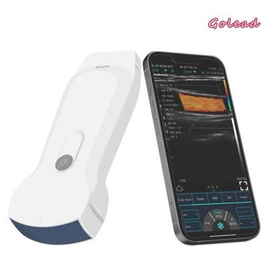 acheter 12 mois de garantie d'ultrason du scanner 128 d'éléments d'ultrason tenu dans la main USG de wifi online manufacture