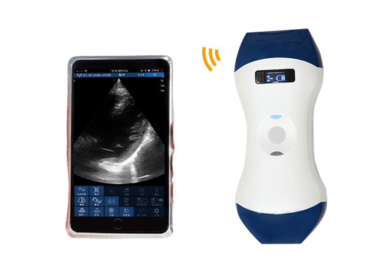 acheter Sonde à ultrasons portative sans fil FDA CE ISO13485, taille paume, avec réseau phasé et double tête linéaire pour POCUS online manufacture