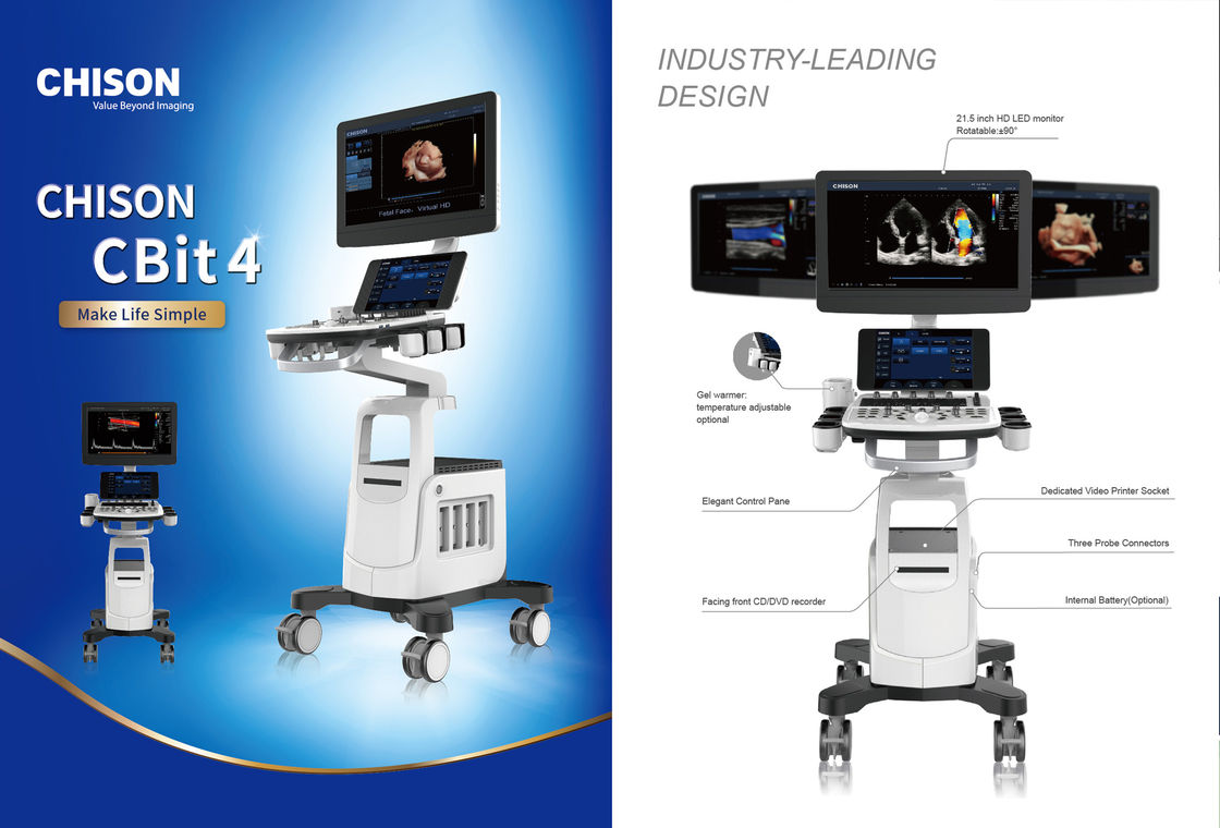 machine d'ultrason de Doppler Chison de la couleur 4D CBit 4 pour l'usage d'hôpital