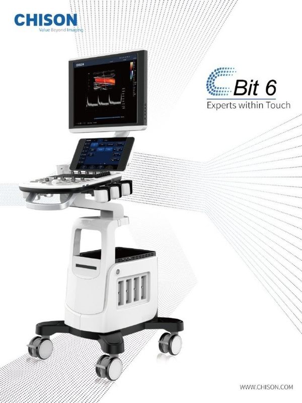 Machine cardiaque professionnelle CBit 6 d'ultrason de Doppler Chison de couleur