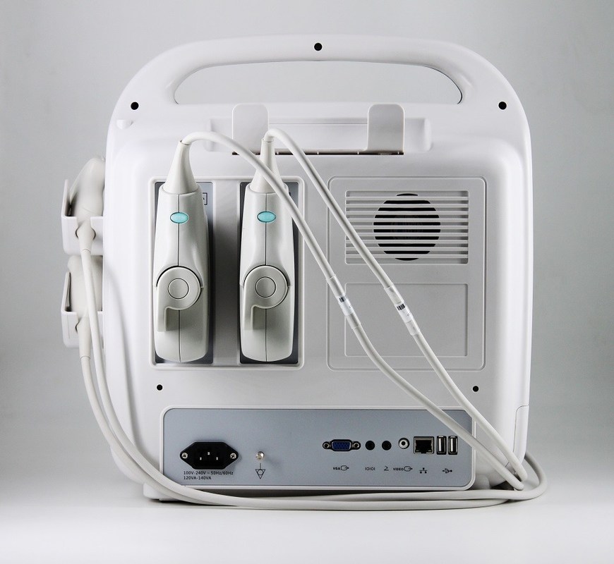 Système d'échographie Doppler couleur portable DCU10 avec écran HD de 15 pouces pour l'imagerie obstétricale/gynécologique, abdominale et cardiaque