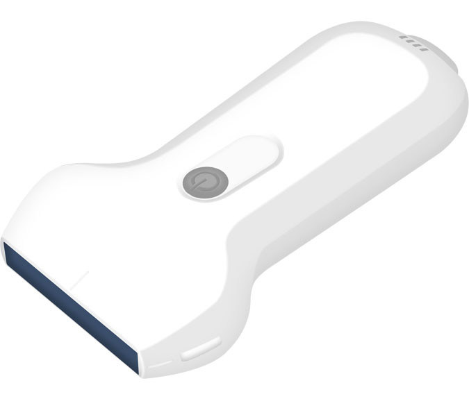Sonde à ultrasons portative sans fil à 96 éléments approuvée CE pour le diagnostic clinique en hôpital