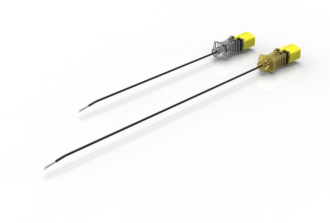 Aiguille RF jetable avec contrôle d'impédance, pointe active réglable et radiofrequence thermique pour la gestion de la douleur