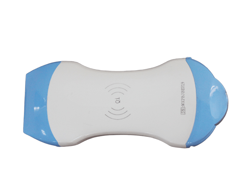 Sonde à ultrasons portable sans fil à 128 éléments avec transducteur micro convexe et linéaire à double tête pour POCUS et imagerie vétérinaire