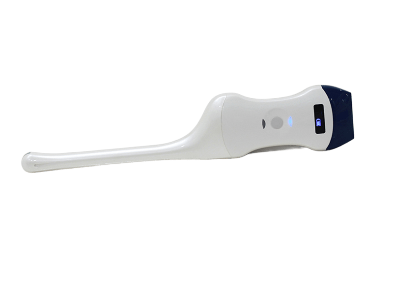 Sonde à ultrasons linéaire sans fil à 128 éléments avec imagerie transvaginale pour le guidage de l'aiguille et la santé des femmes
