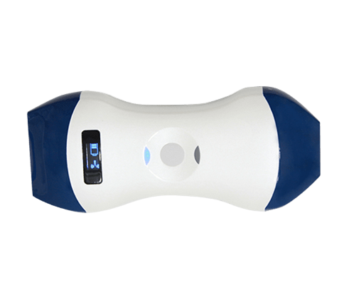 Sonde à ultrasons portative sans fil FDA CE ISO13485, taille paume, avec réseau phasé et double tête linéaire pour POCUS