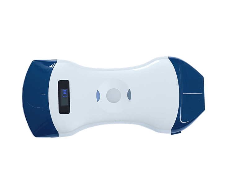 Scanner à ultrasons sans fil à double tête avec sonde linéaire haute fréquence pour le placement PICC et l'accès vasculaire