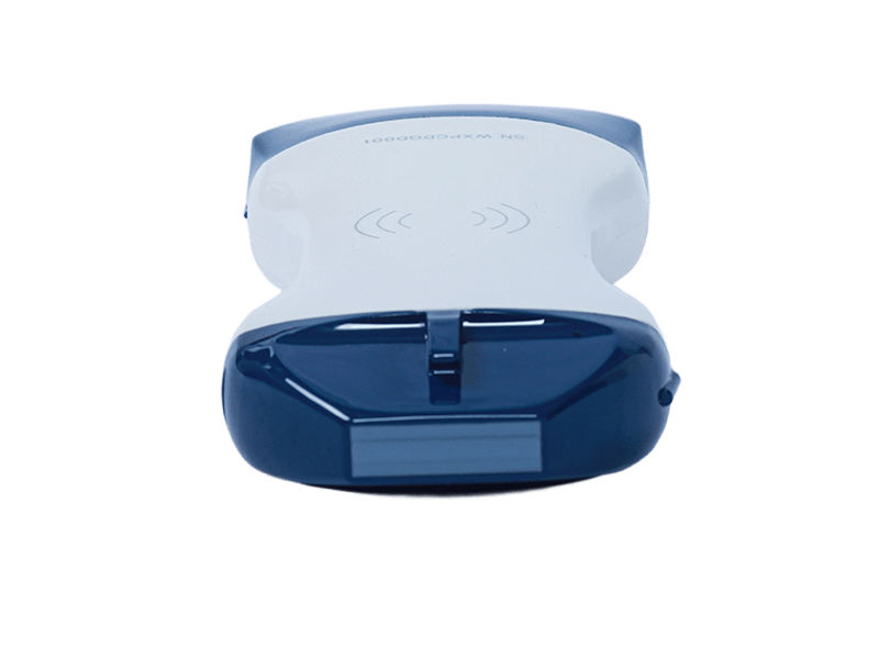 Scanner à ultrasons sans fil à double tête avec sonde linéaire haute fréquence pour le placement PICC et l'accès vasculaire